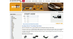 Desktop Screenshot of carbodyparts.net
